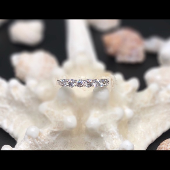 Moissanite ring set with certificate - Picture 14 of 17